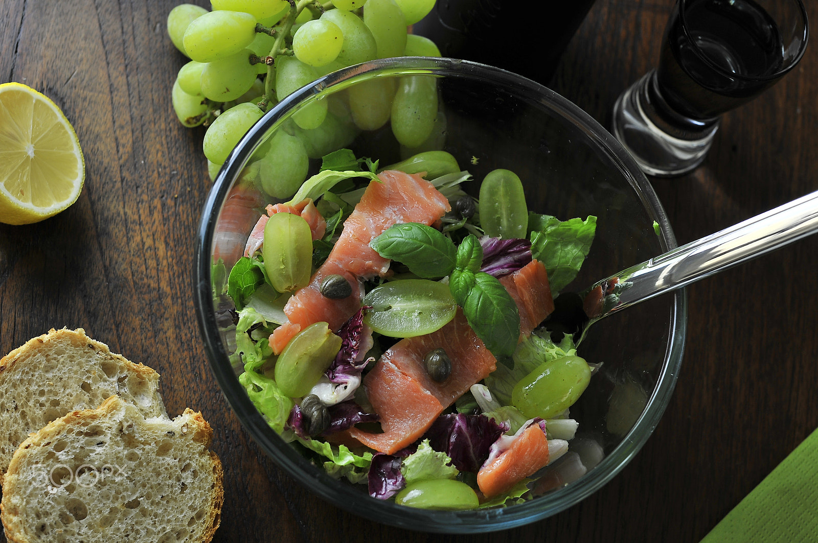 Nikon D3X + Sigma 50mm F1.4 EX DG HSM sample photo. My salad/lunch photography