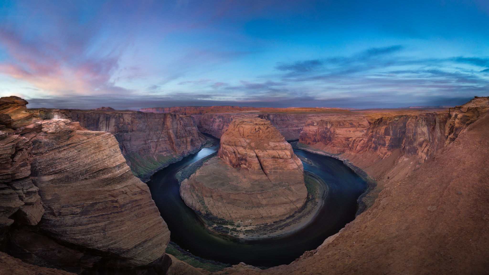 Samyang 12mm F2.8 ED AS NCS Fisheye sample photo. Horseshoe bend sunrise photography