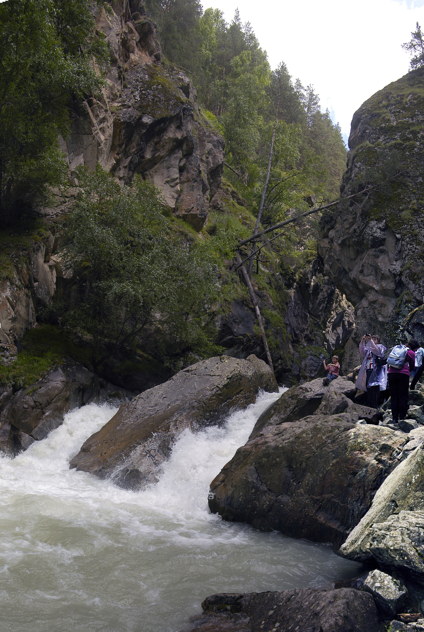 Nikon D70 sample photo. Elbrus. gorge adyr-su in june photography