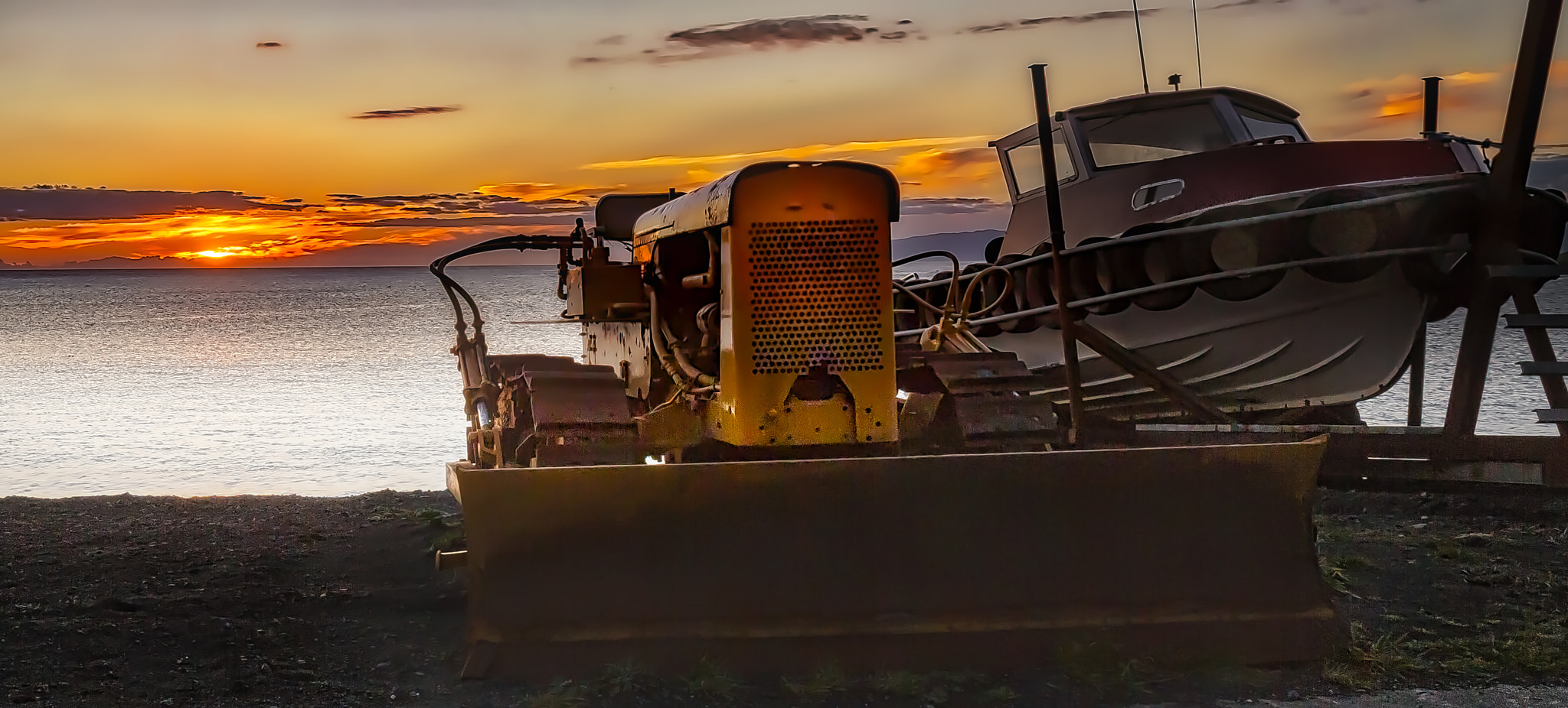 Ngawi at Sunset