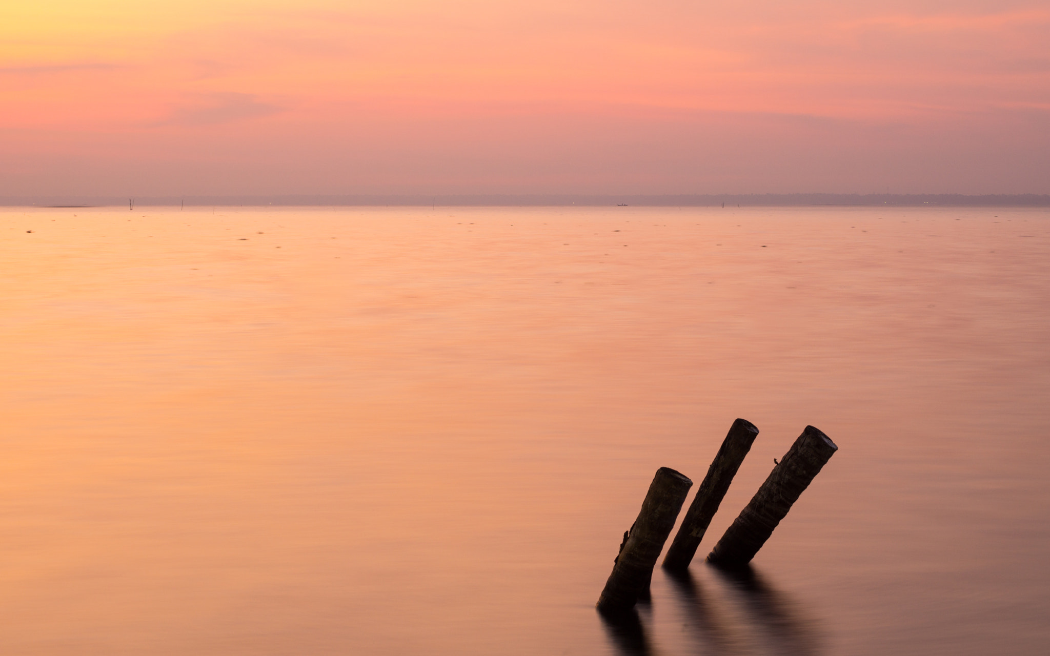 Sony DT 55-200mm F4-5.6 SAM sample photo. Vembanad lake in kerala photography