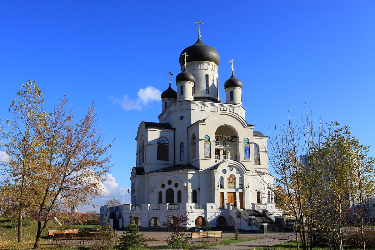 Canon EOS 50D + Canon EF 17-40mm F4L USM sample photo. Храм Рождества Христова в Мытищах. photography
