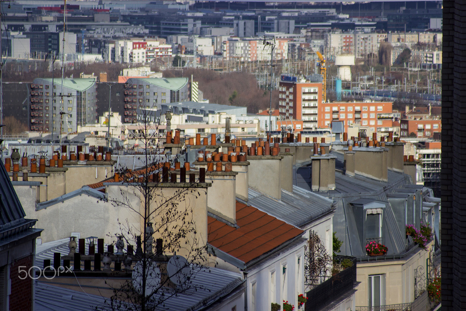 Canon EF 80-200mm F4.5-5.6 II sample photo. Parigi photography
