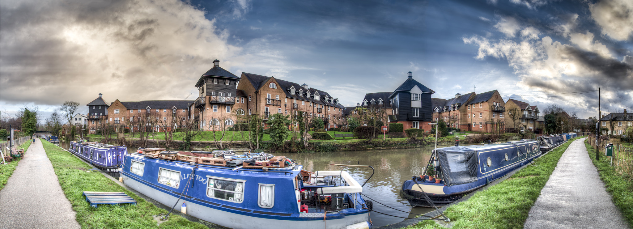Nikon D4S sample photo. Narrow boats on the lea photography