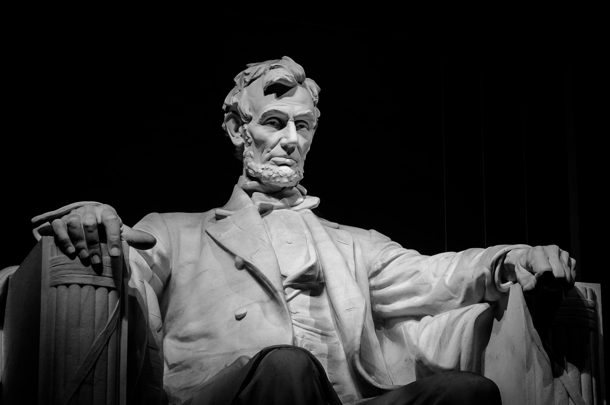 Nikon D50 sample photo. Abe lincoln photography
