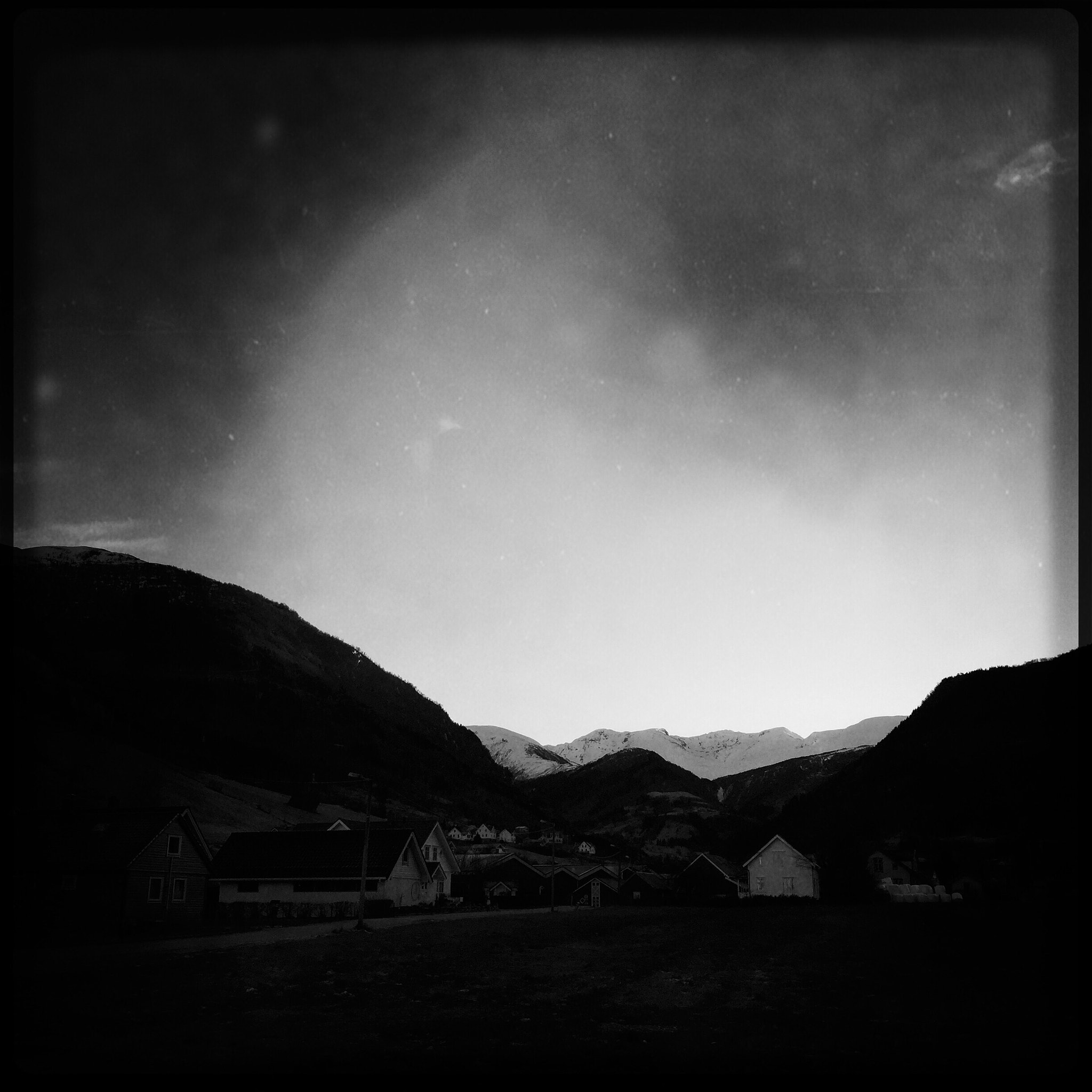Hipstamatic 305 sample photo. Vik in sogn photography
