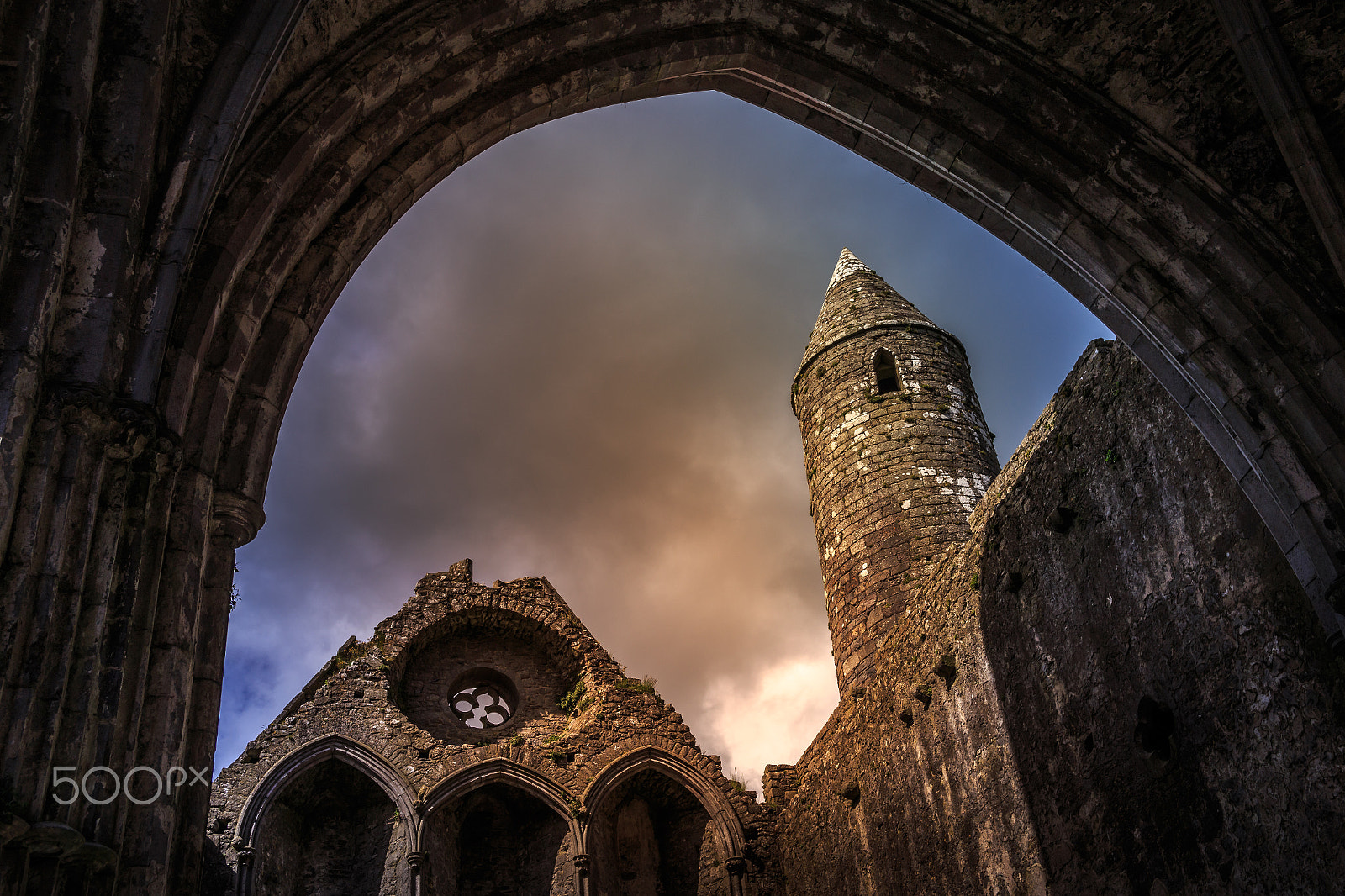 Canon EF 24-85mm F3.5-4.5 USM sample photo. Mystical round tower photography