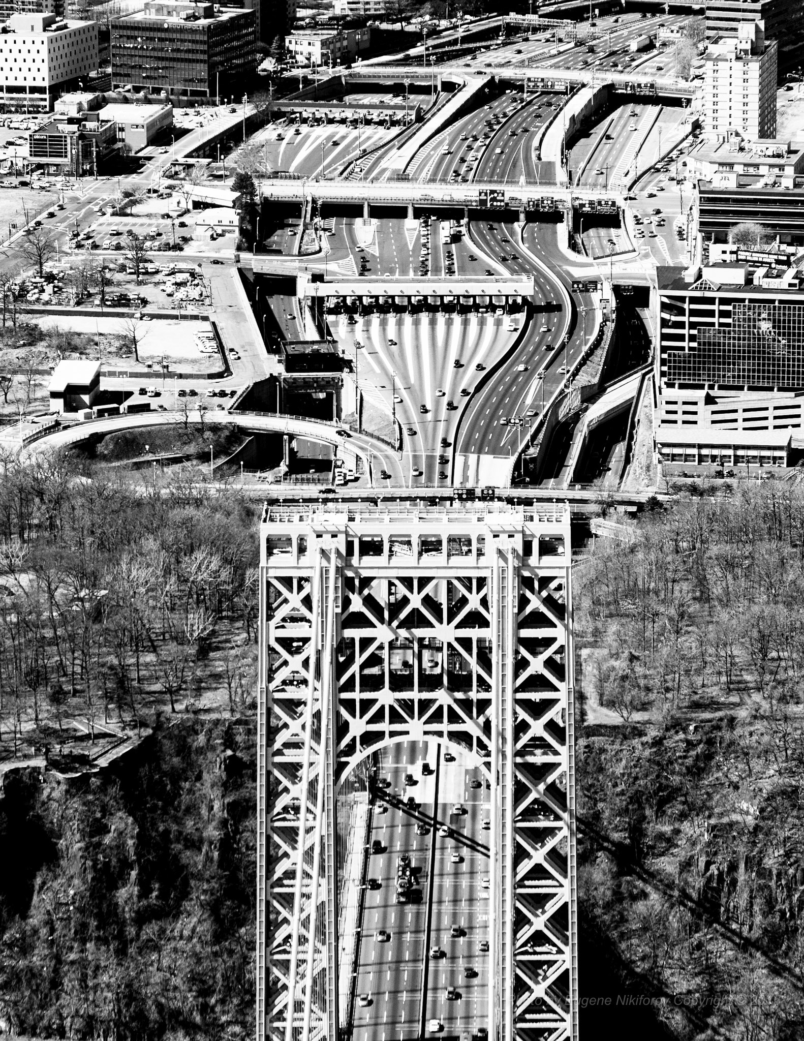 Tele-Elmarit-M 90mm f/2.8 (II) sample photo. Sinews of the city, george washington bridge, ny photography