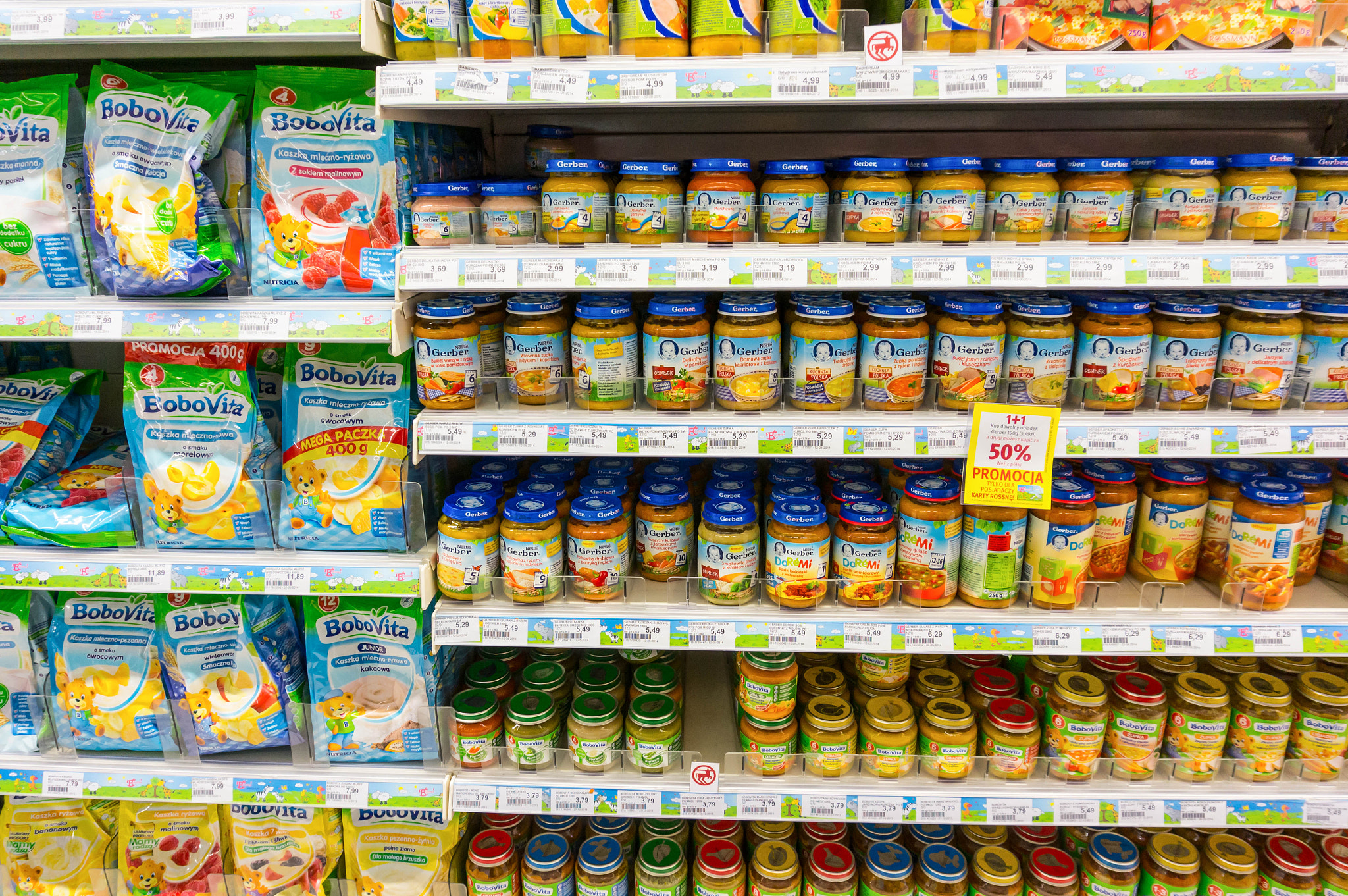 Sony E 16-50mm F3.5-5.6 PZ OSS sample photo. Baby food for sale photography