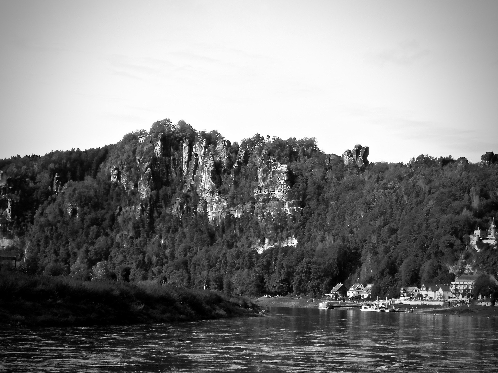 Sony DSC-W380 sample photo. Mountains in the saxon switzerland photography