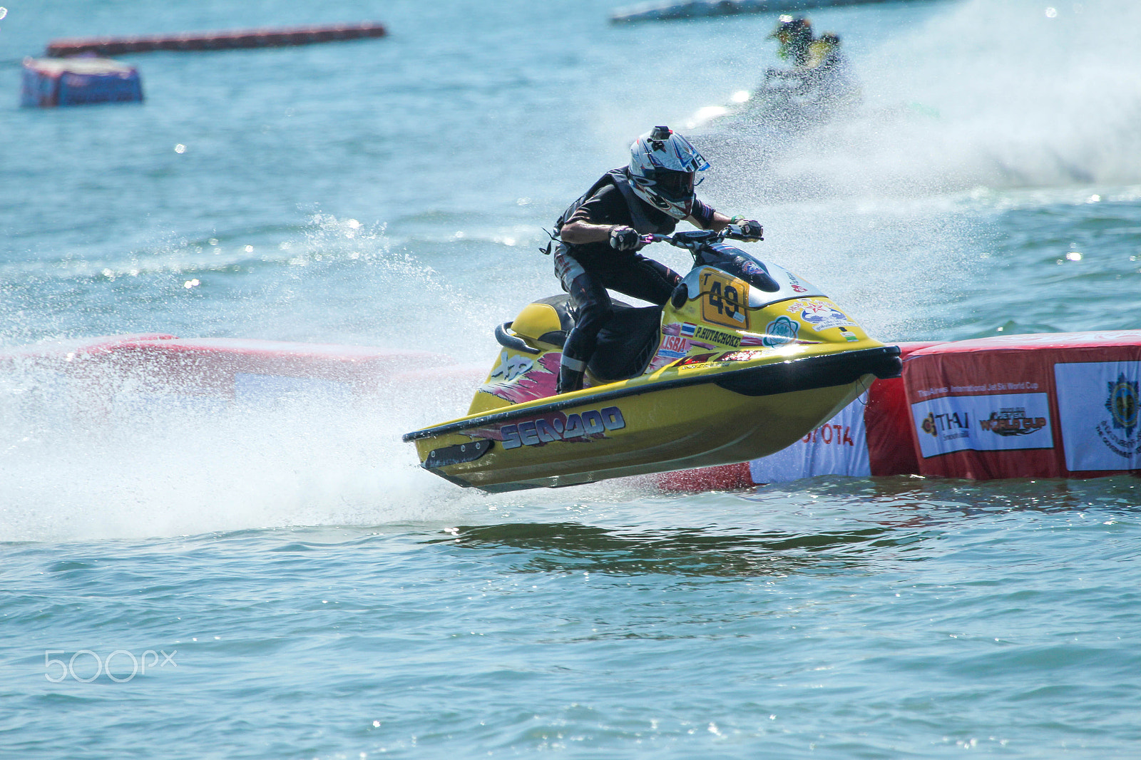 Canon EF 100-400mm F4.5-5.6L IS USM sample photo. Jet ski racing photography