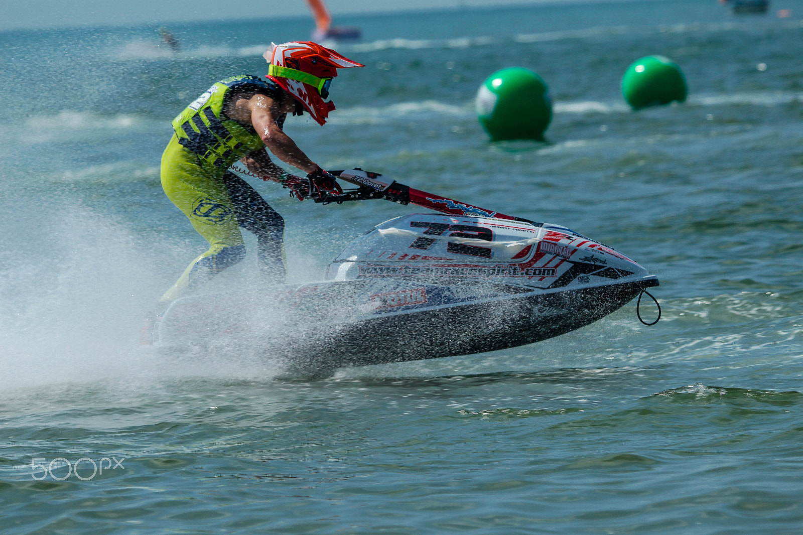 Canon EF 100-400mm F4.5-5.6L IS USM sample photo. Jet ski racing photography