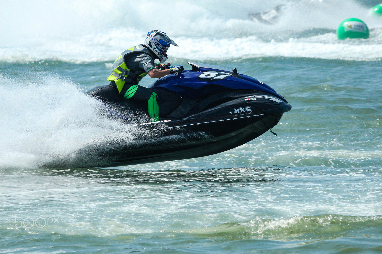 Canon EF 100-400mm F4.5-5.6L IS USM sample photo. Jet ski racing photography