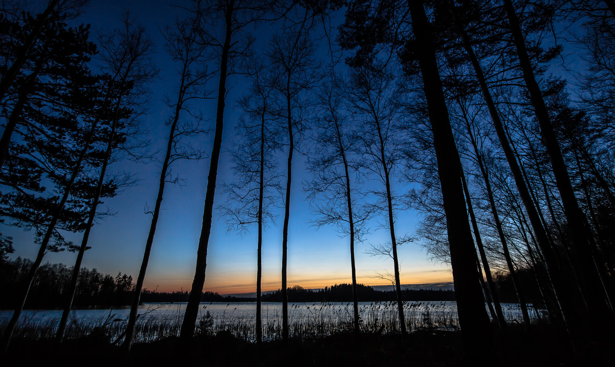 Sigma 10-20mm F4-5.6 EX DC HSM sample photo. Sunset in ryd photography