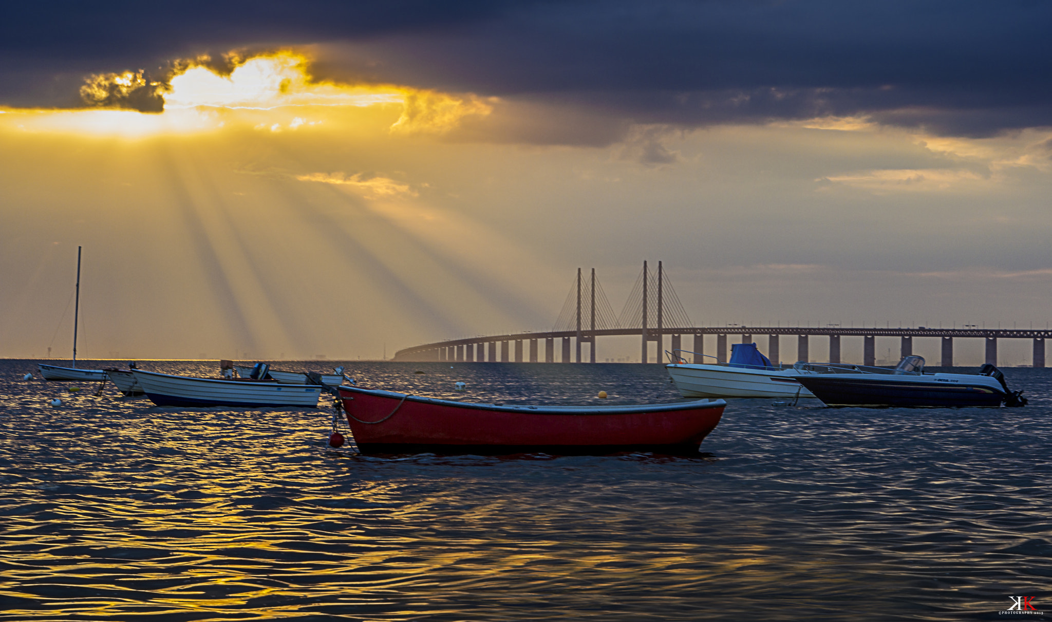 Canon EOS 60D + EF28-70mm f/2.8L USM sample photo. Öresundsbron malmö photography