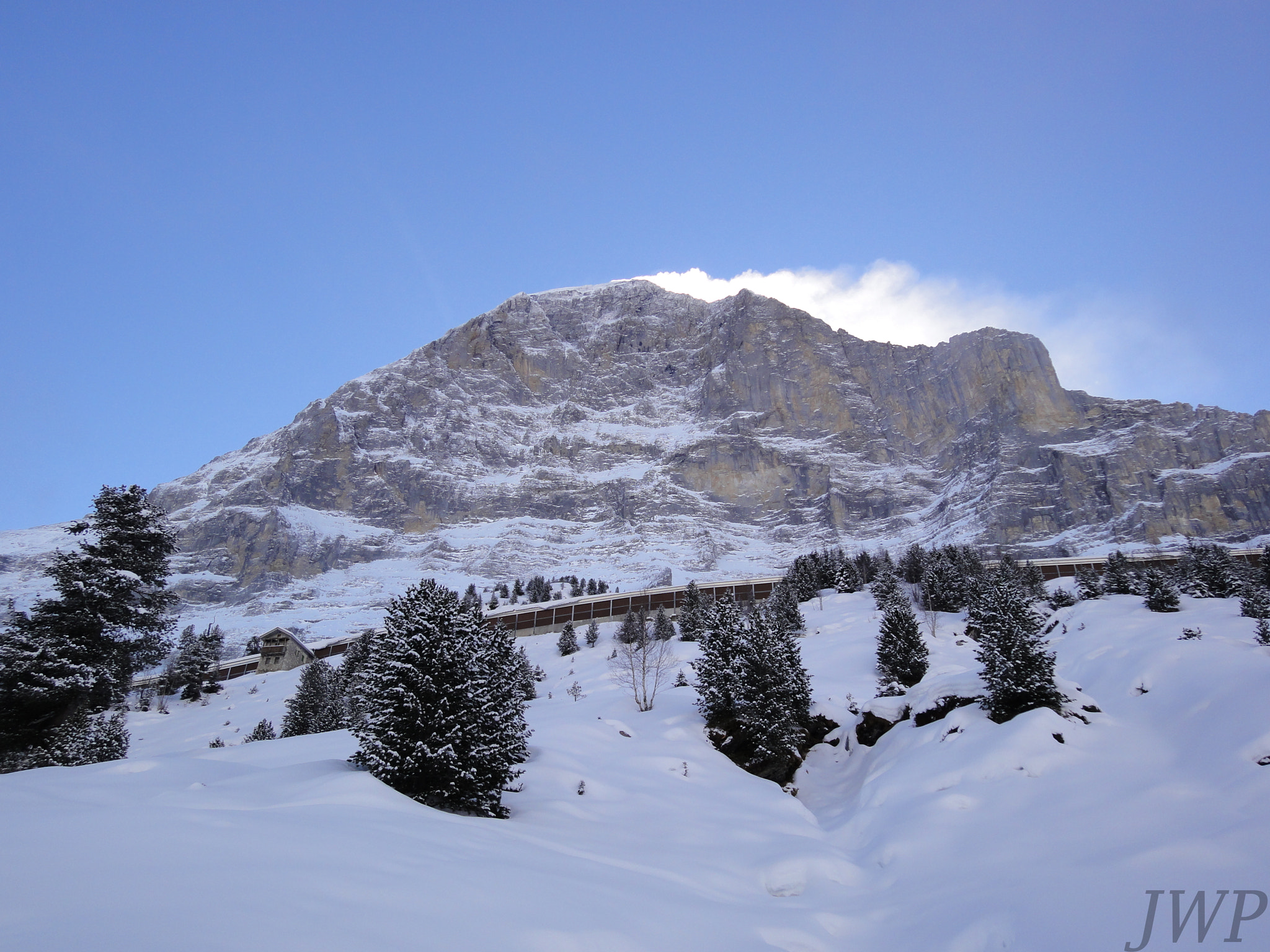 Sony DSC-WX5 sample photo. Jungfrau railway, switzerland photography
