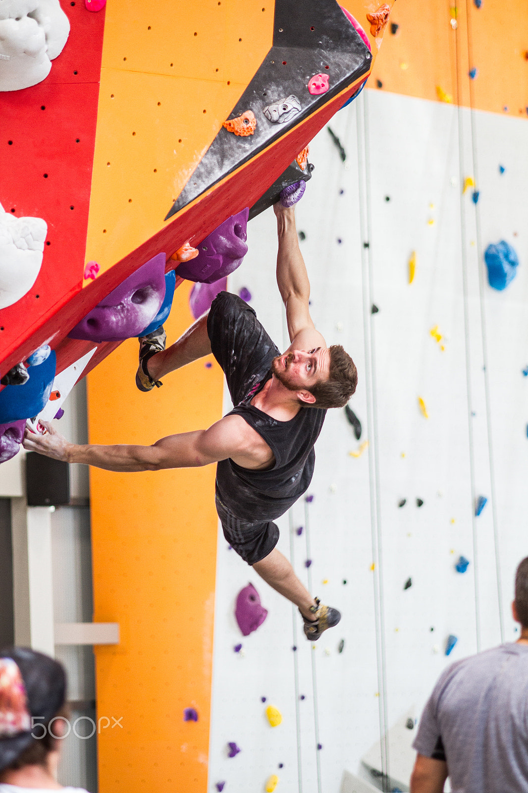 Sigma APO 50-150mm f/2.8 [II] EX DC HSM sample photo. Rock climbing photography