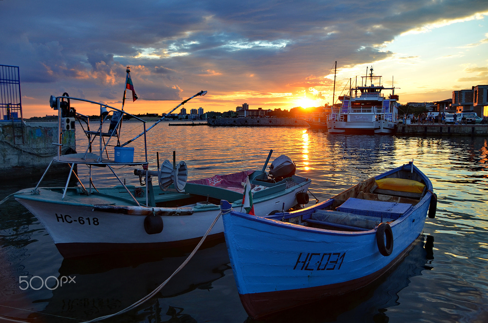 Sigma 18-200mm F3.5-6.3 DC OS HSM sample photo. Nesebar sunset photography