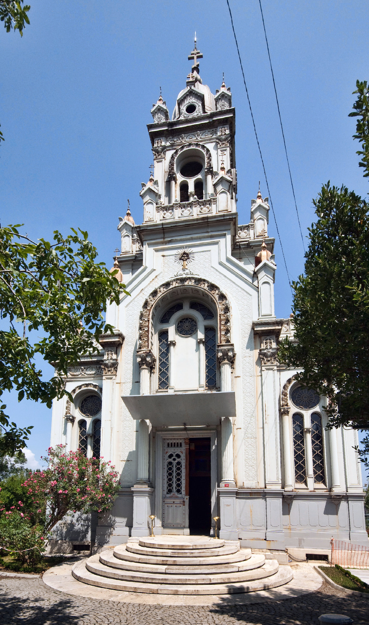Nikon D2X sample photo. The bulgarian iron church in istanbul photography