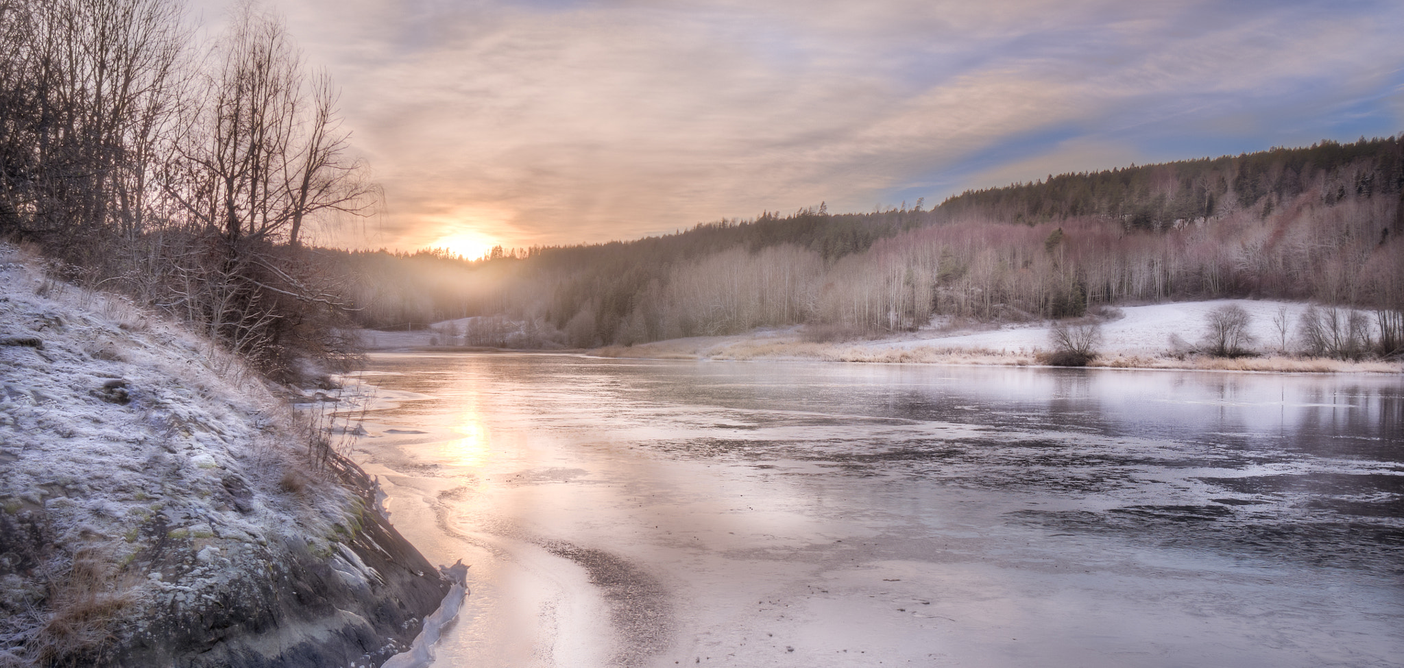 Olympus OM-D E-M10 II sample photo. Ice on bunnefjorden photography