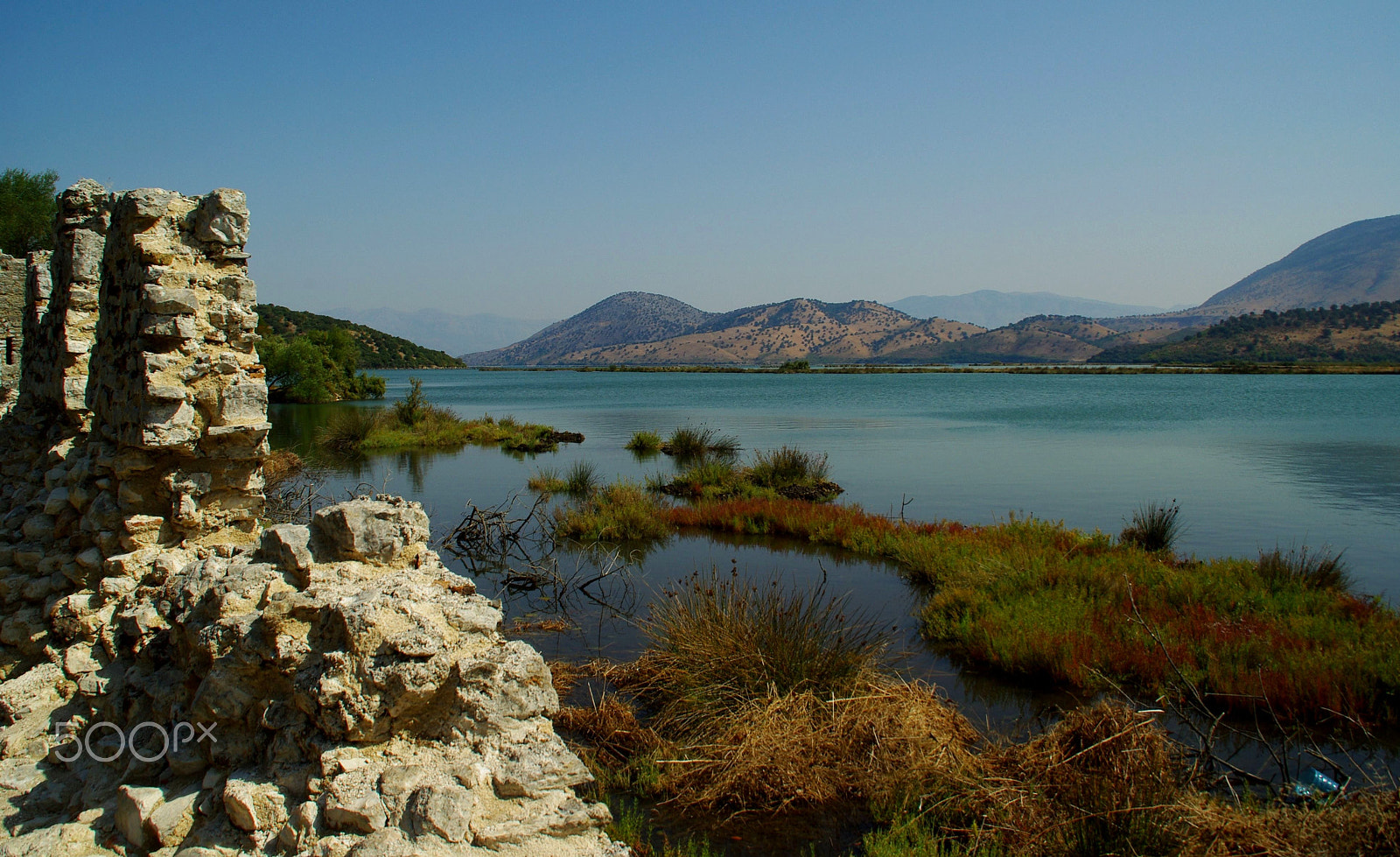 Pentax K200D sample photo. Butrint - albania photography