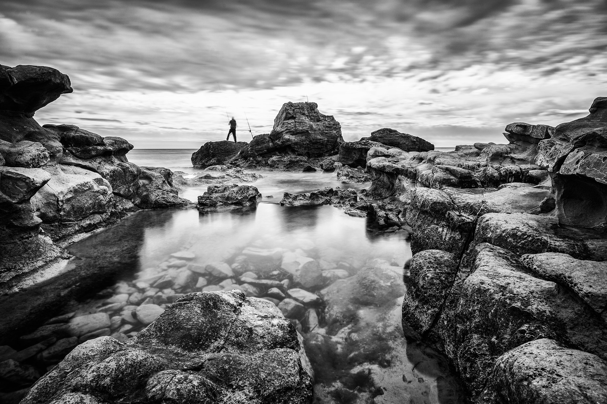 Nikon Df + Nikon AF Nikkor 20mm F2.8D sample photo. The fisherman photography