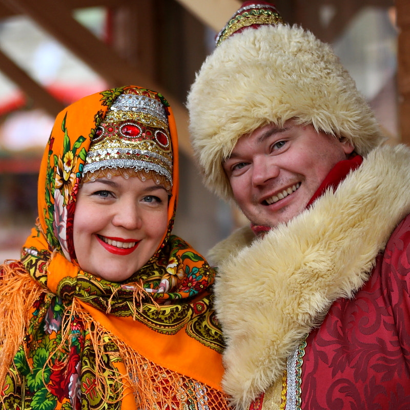 Canon 70-200mm sample photo. На ярмарке. photography