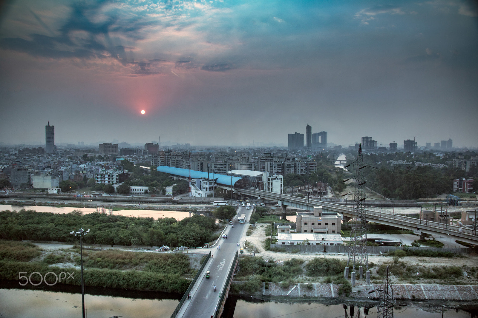 Sigma 17-70mm F2.8-4 DC Macro OS HSM sample photo. Smog delhi 4 photography
