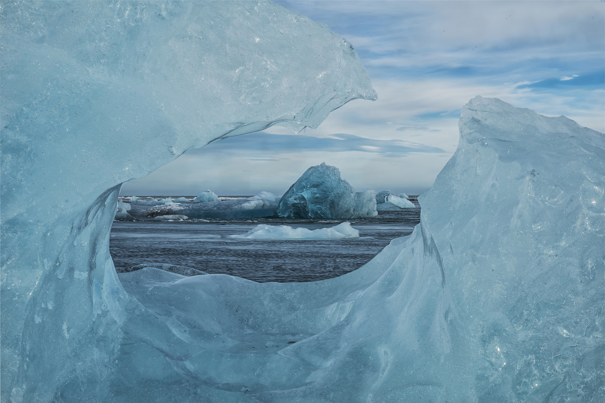 Canon EF 24-70mm F2.8L II USM sample photo. Through the icy window photography