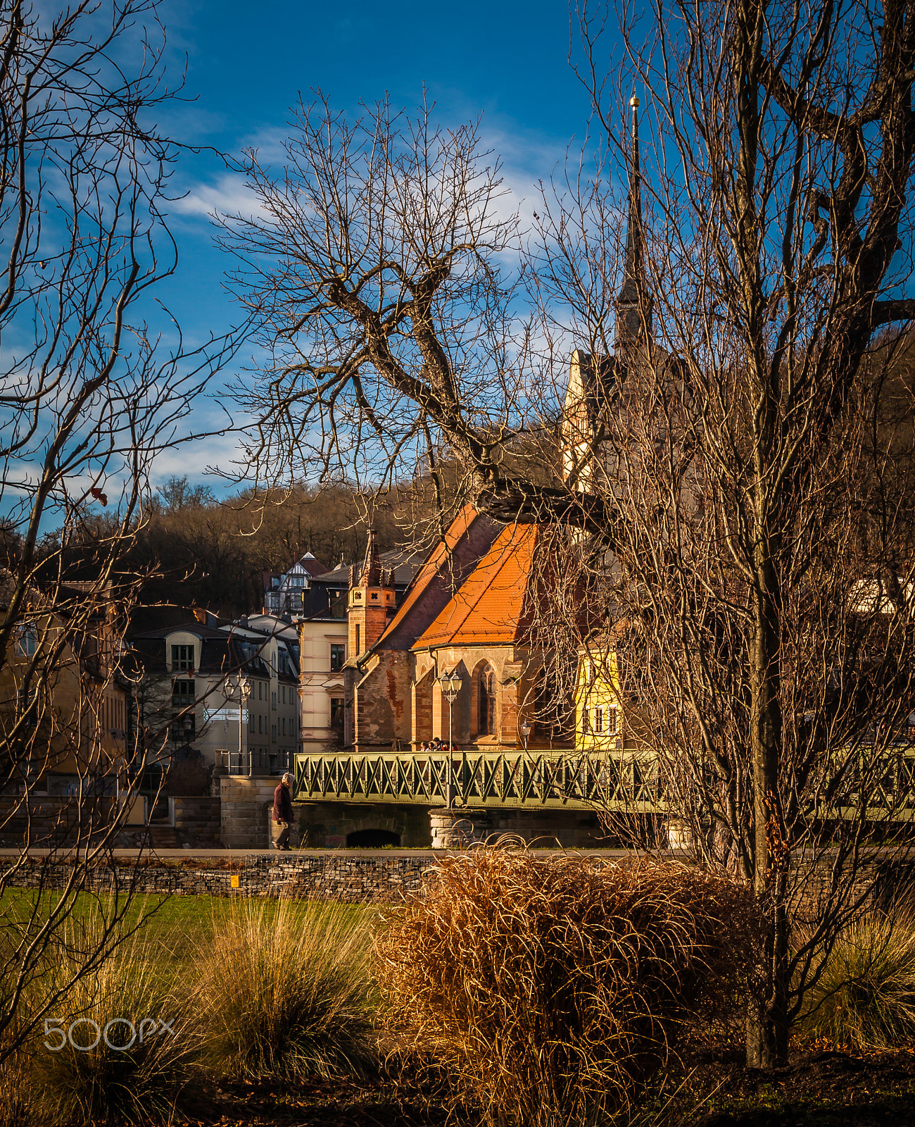 Sigma 18-250mm F3.5-6.3 DC OS HSM sample photo. Old church in the autumn sun photography