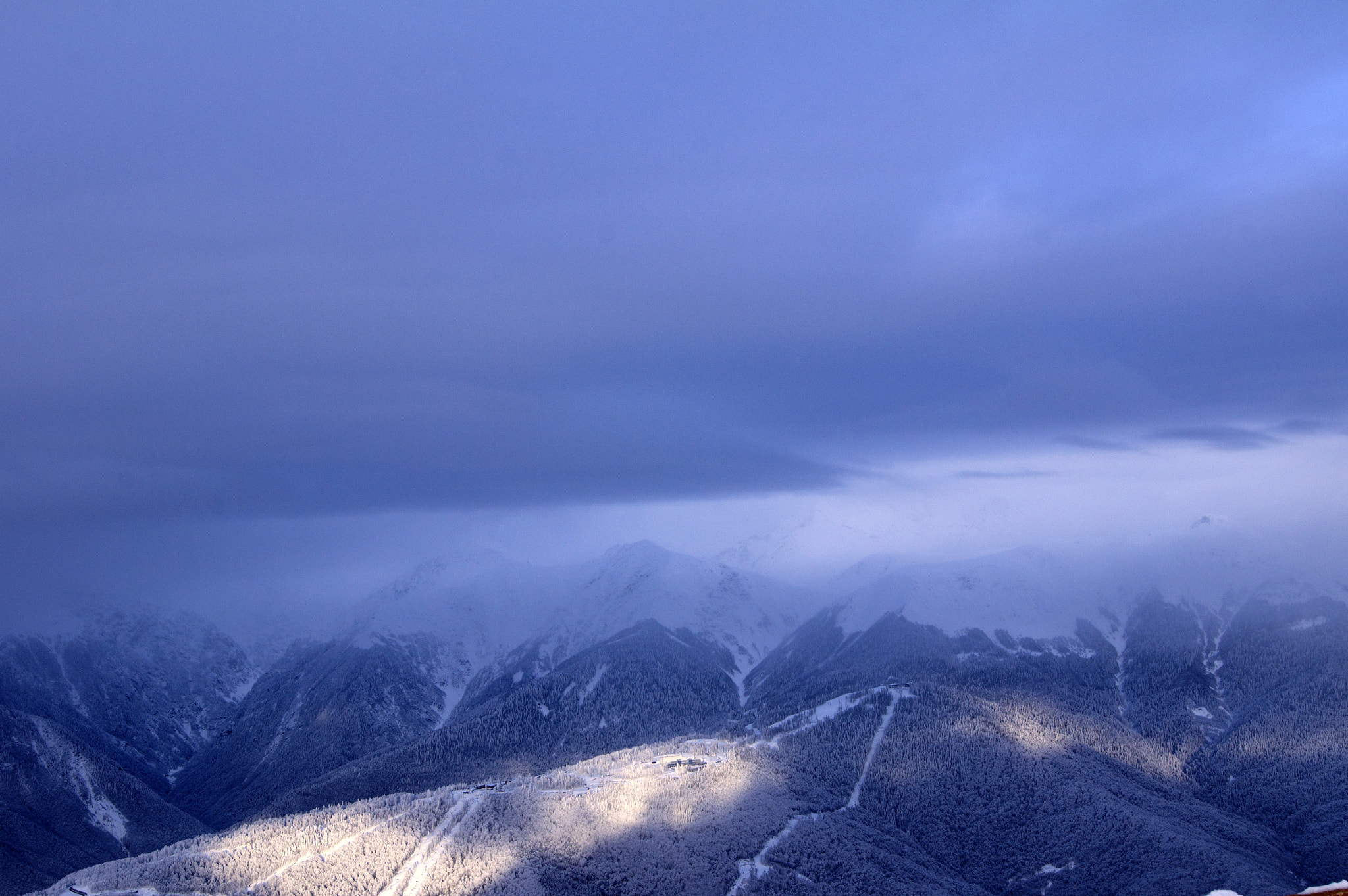 Sony Alpha DSLR-A450 sample photo. Sochi, krasnaya polyana. h 2200 m photography