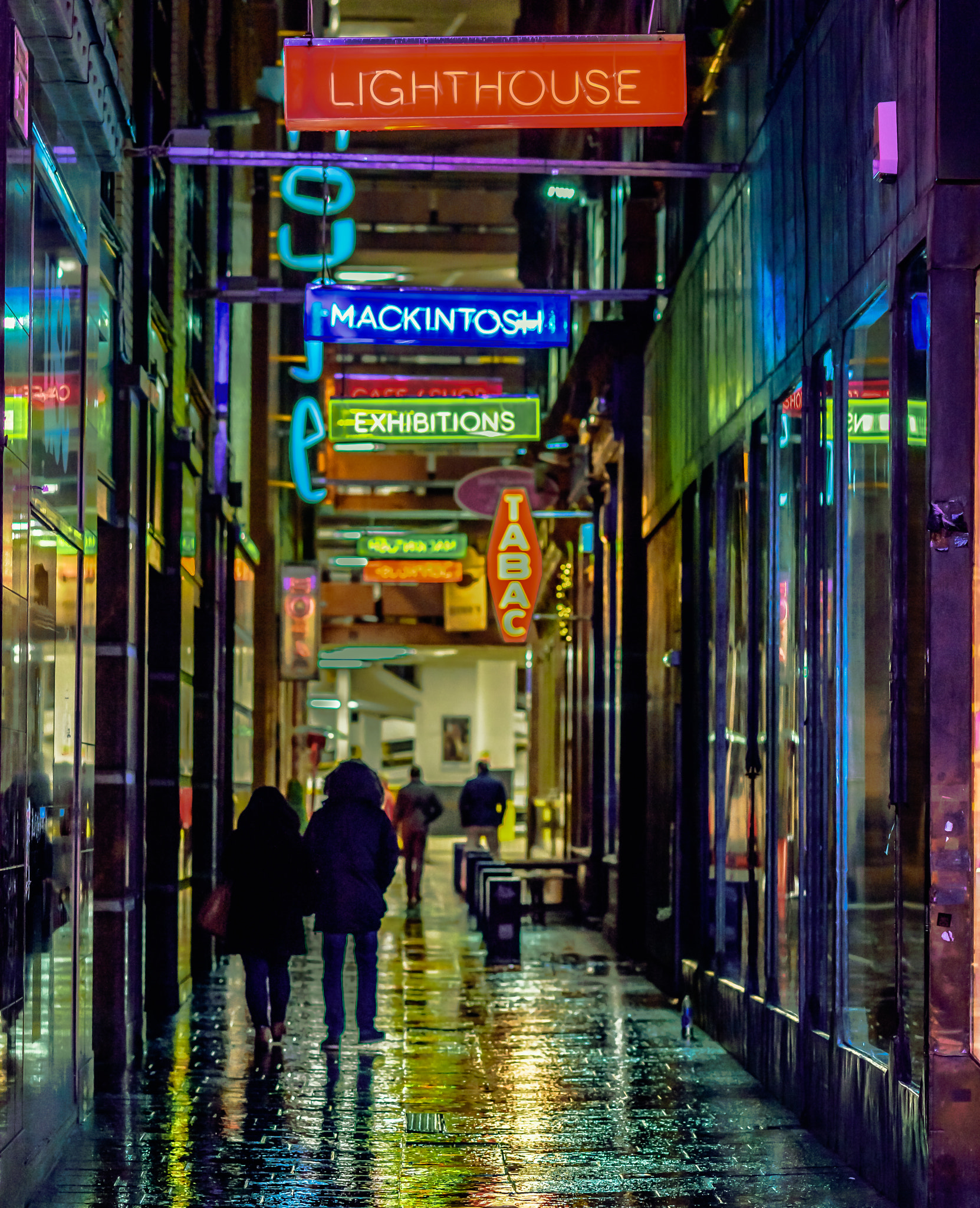 Nikon Df + AF DC-Nikkor 135mm f/2D sample photo. The lighthouse-mitchell lane, glasgow. photography