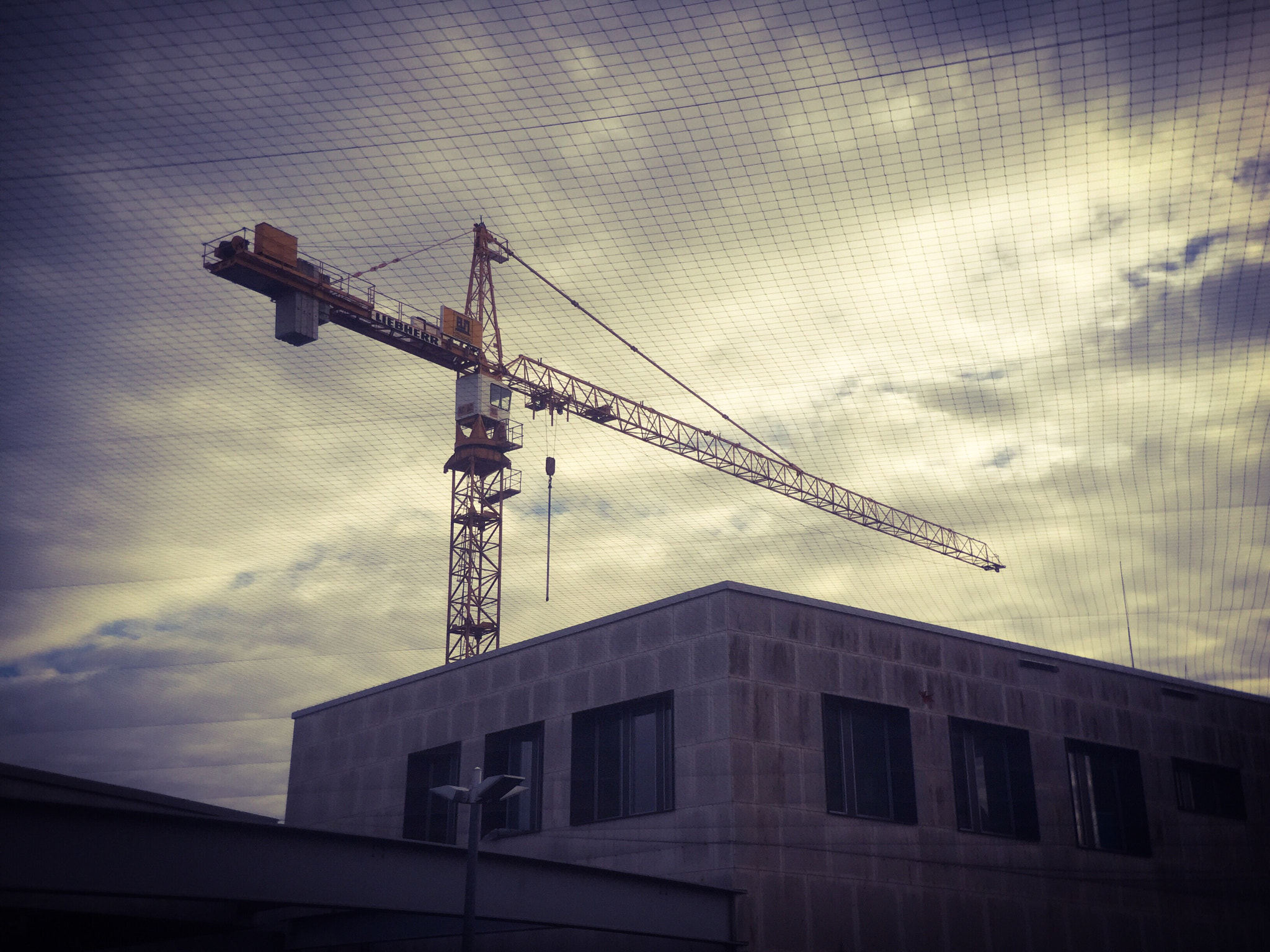 Hipstamatic 305 sample photo. Crane photography