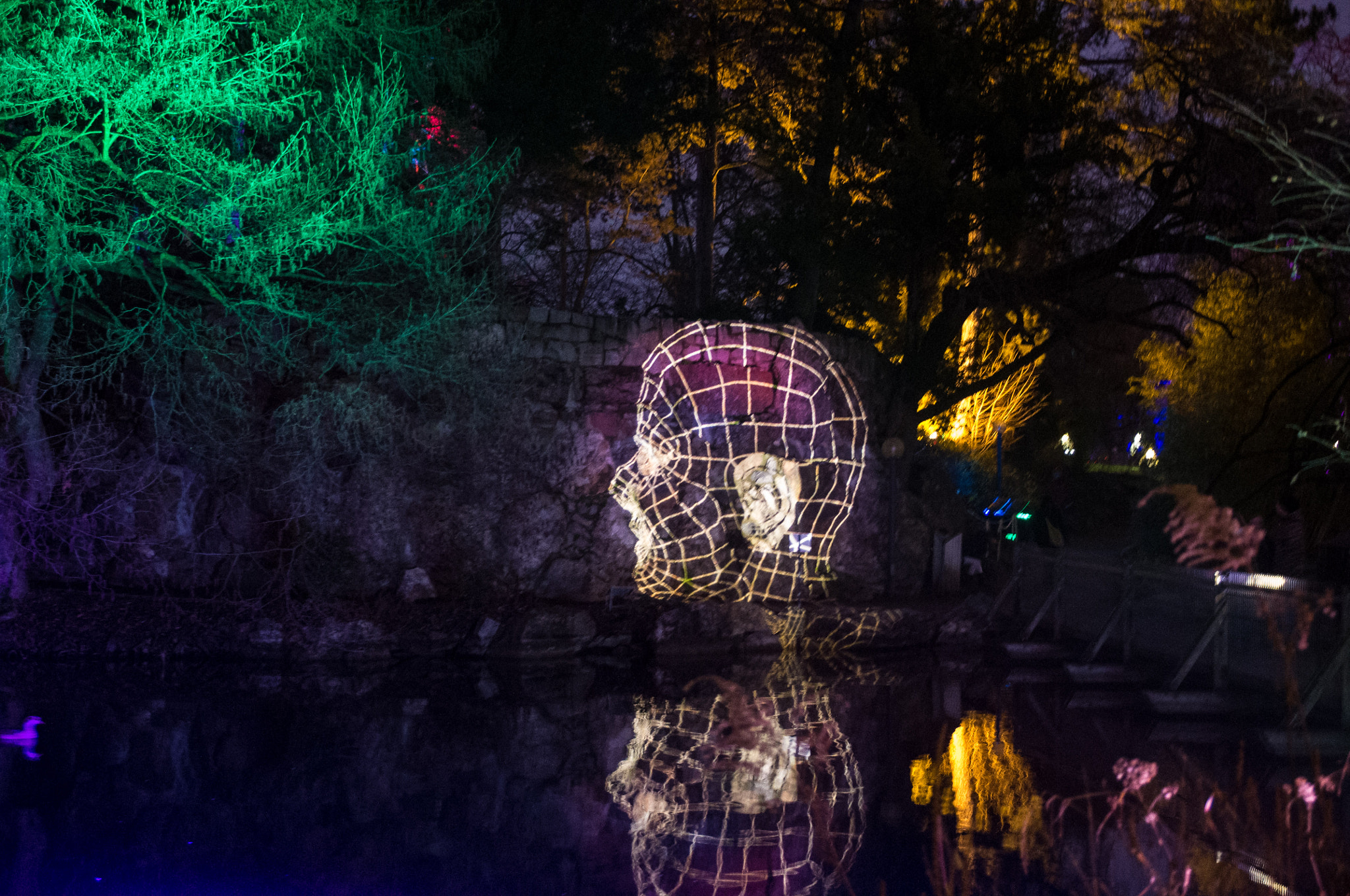 Sigma 17-70mm F2.8-4 DC Macro HSM Contemporary sample photo. Winter lights exhibition at frankfurt palmengarten photography