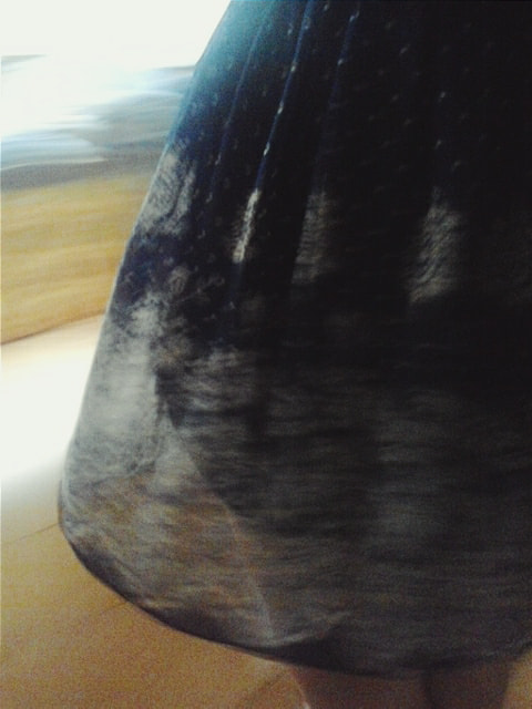Samsung Galaxy Young sample photo. Gonna in movimento photography