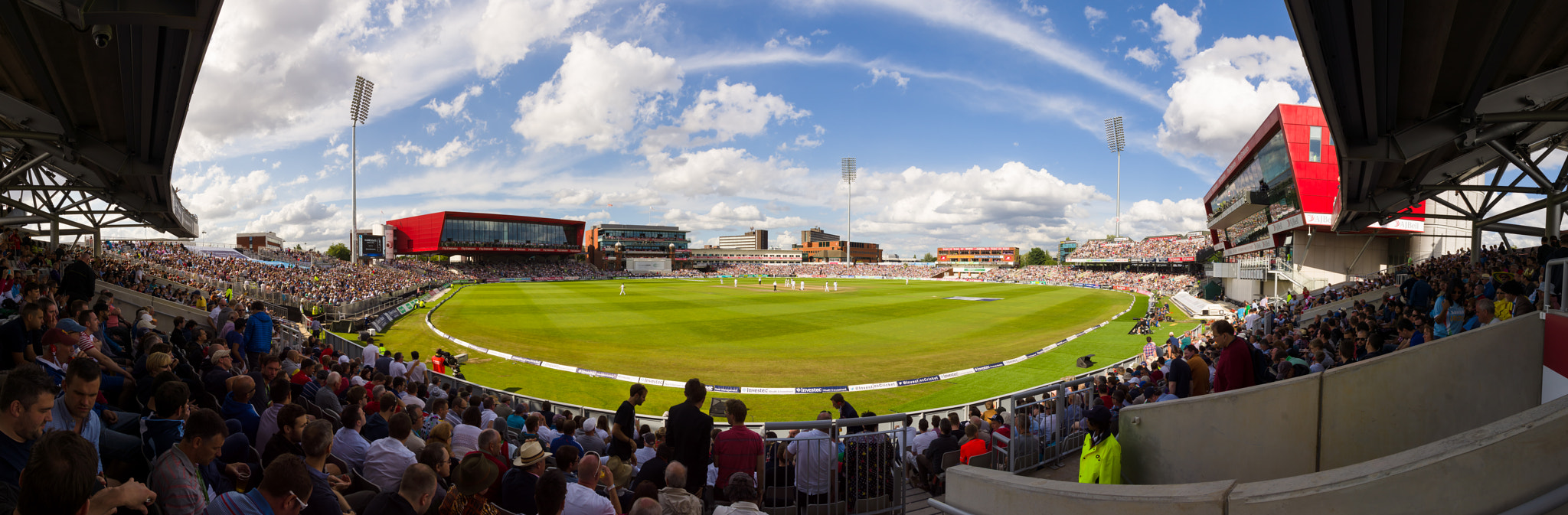 Sony SLT-A65 (SLT-A65V) sample photo. Old trafford cricket ground panorama photography