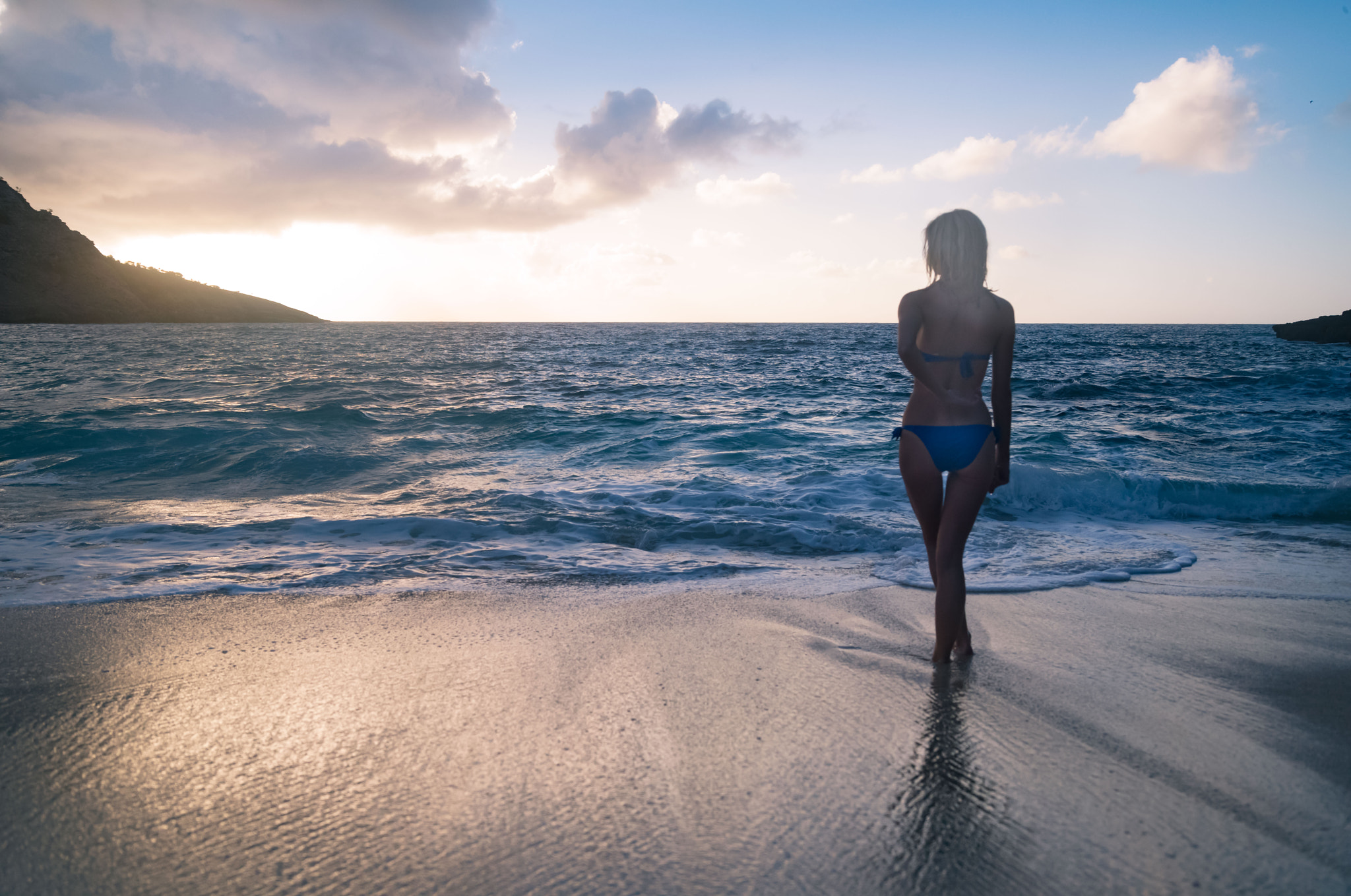 Vario-Elmar 30-90 sample photo. Blue beach photography
