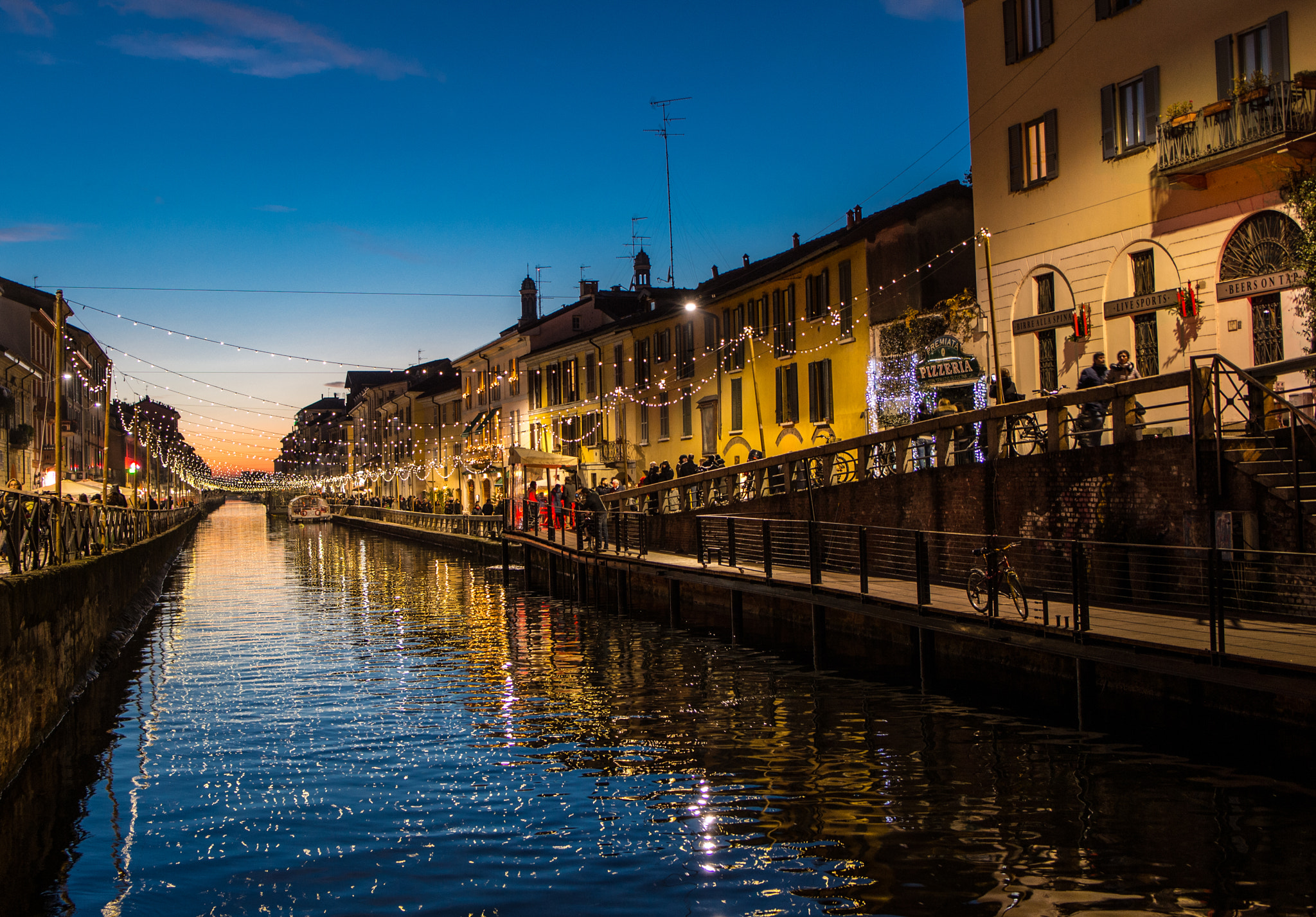 Nikon Df + Tamron SP 35mm F1.8 Di VC USD sample photo. Naviglio grande photography