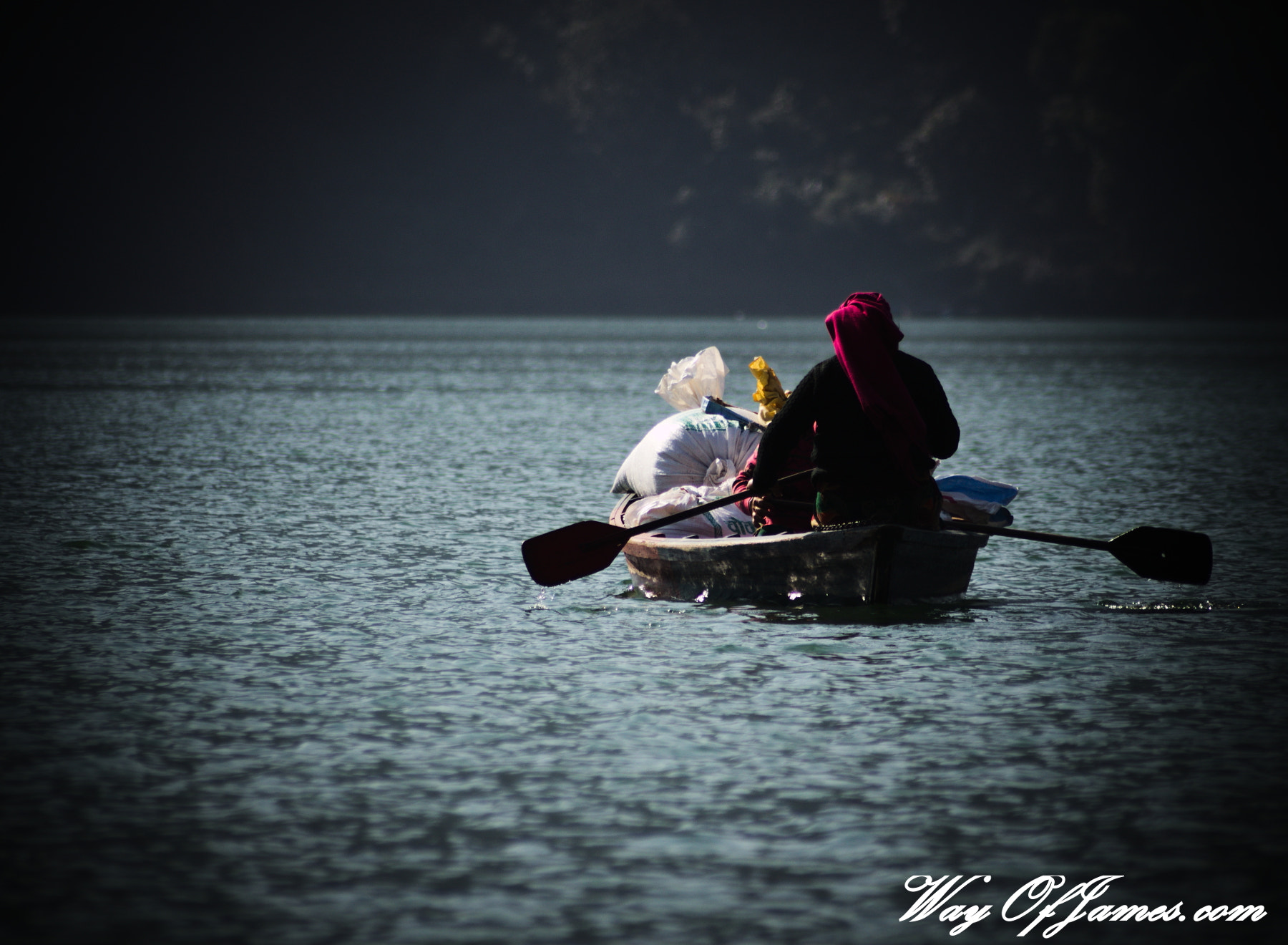Sigma 70-300mm F4-5.6 APO DG Macro sample photo. Pokhara lake photography