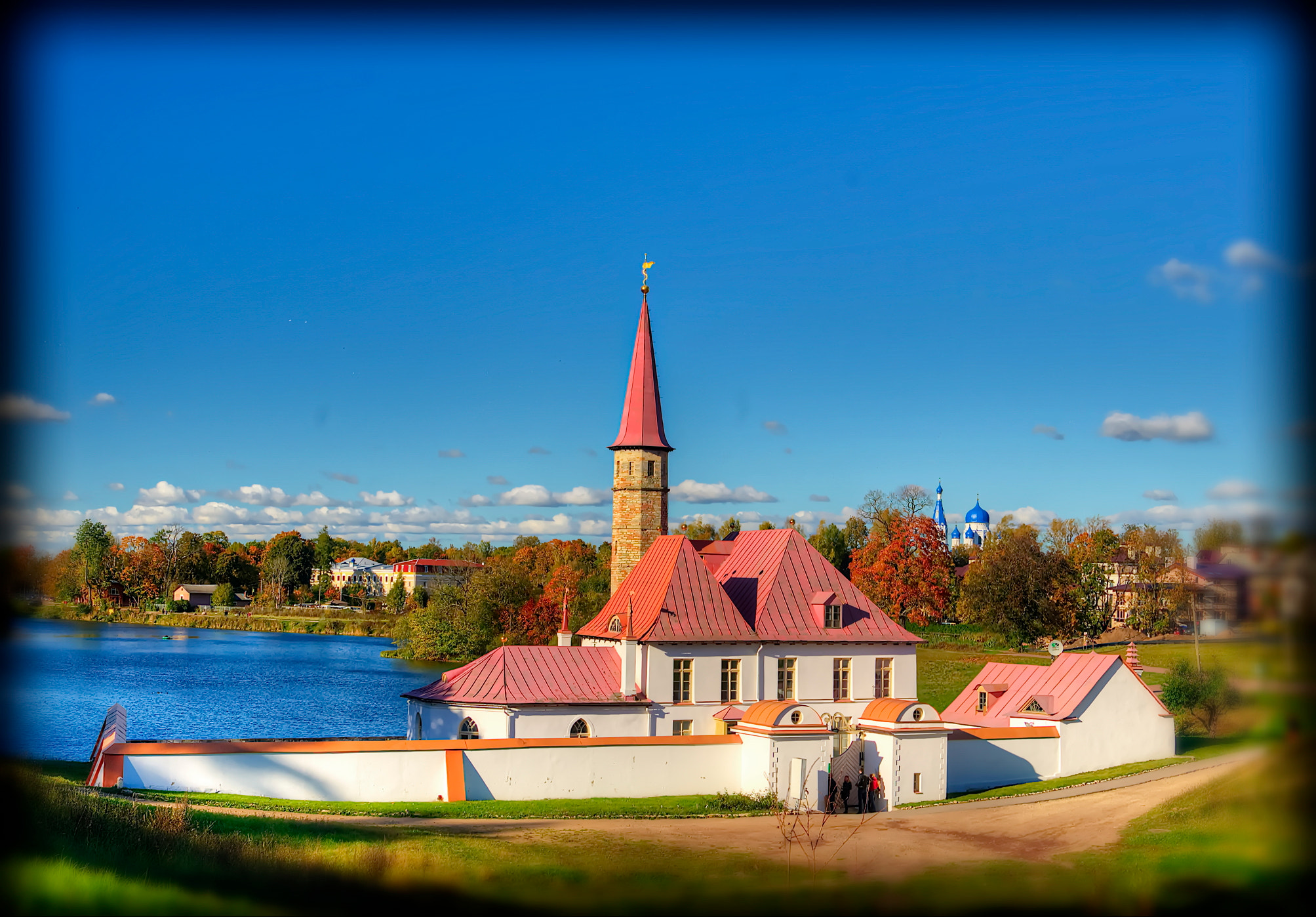 Tamron AF 28-75mm F2.8 XR Di LD Aspherical (IF) sample photo. The priory palace is gatchina’s architectural land photography