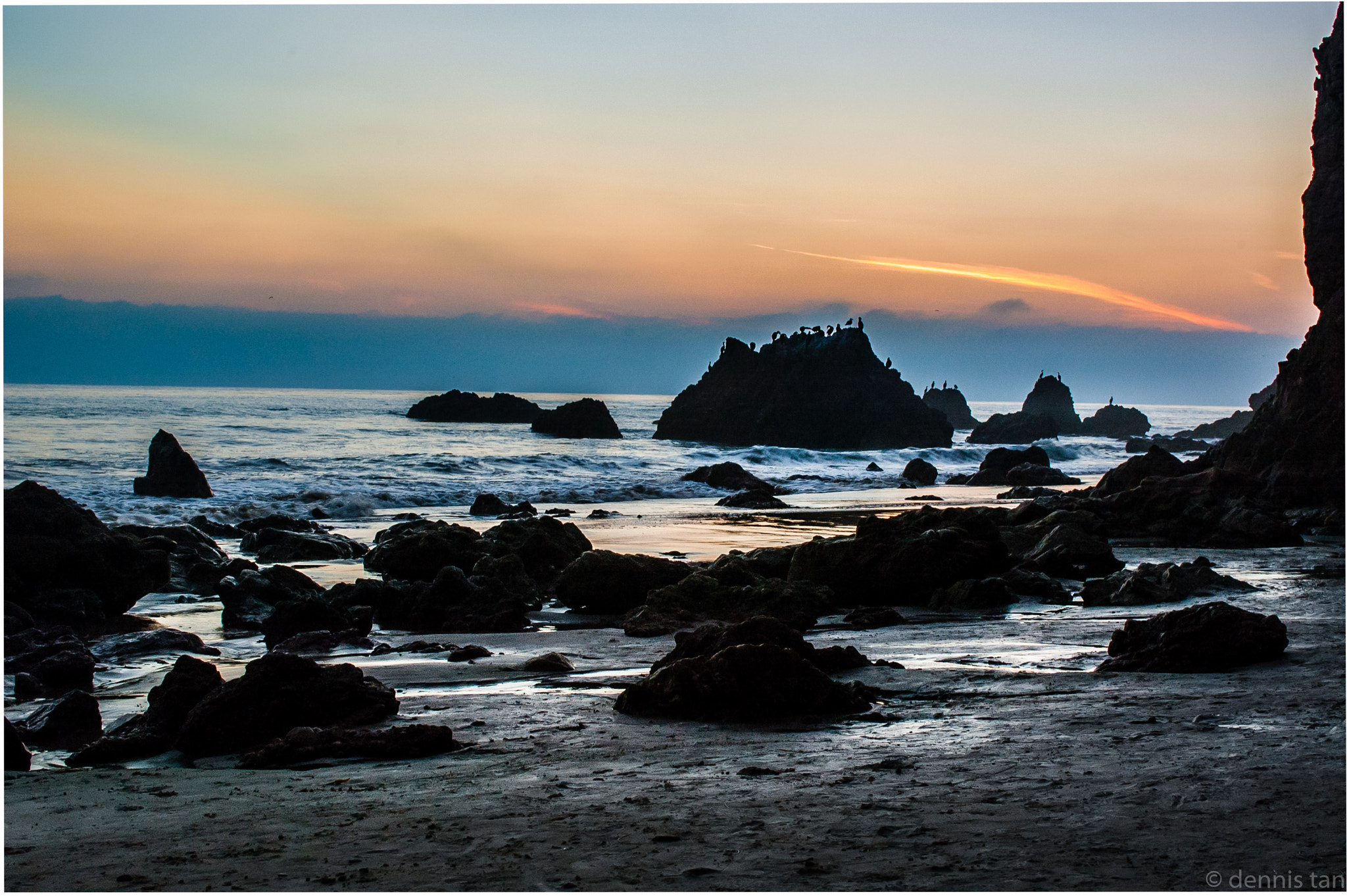 Nikon D70s + AF Zoom-Nikkor 35-70mm f/2.8D sample photo. El matador state beach photography