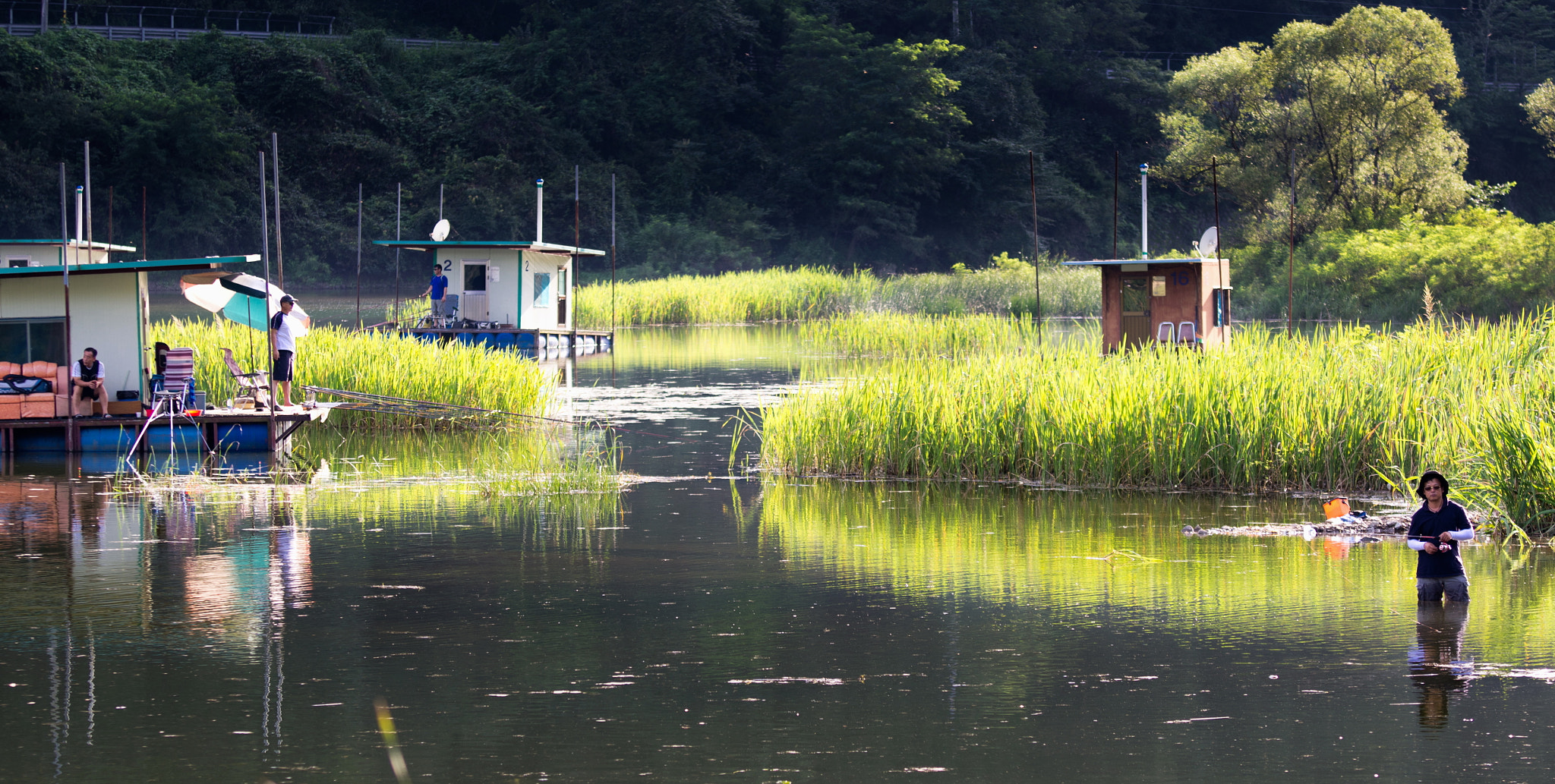 Pentax K-5 sample photo. Fishing photography