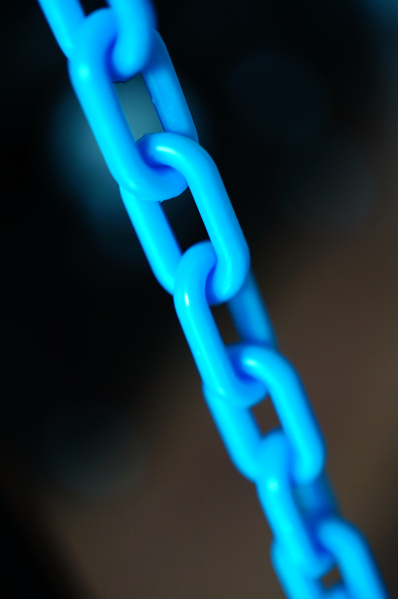 Sony Alpha NEX-5N + Sony E 30mm F3.5 Macro sample photo. Blue chain photography