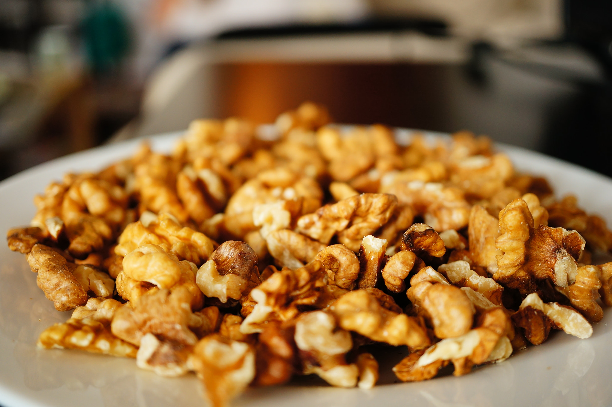 Sony Alpha NEX-5N + Sony E 30mm F3.5 Macro sample photo. Fresh walnuts photography