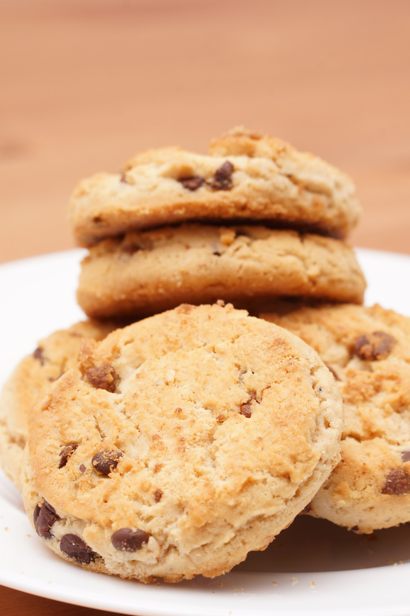 Sony SLT-A77 + Tamron Lens (255) sample photo. Chocolate chip cookies photography