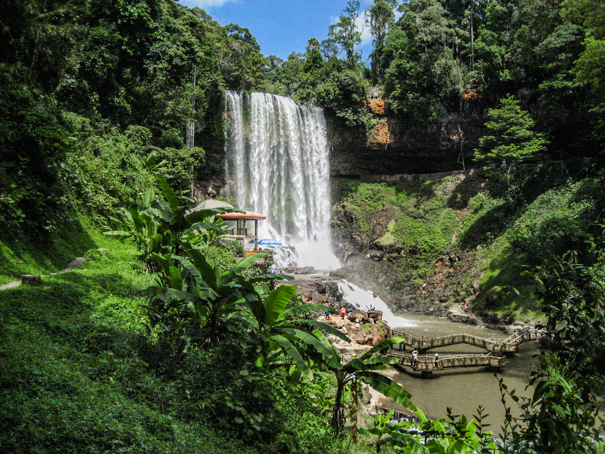 Canon DIGITAL IXUS 65 sample photo. Prenn waterfall. dalat city. vietnam photography