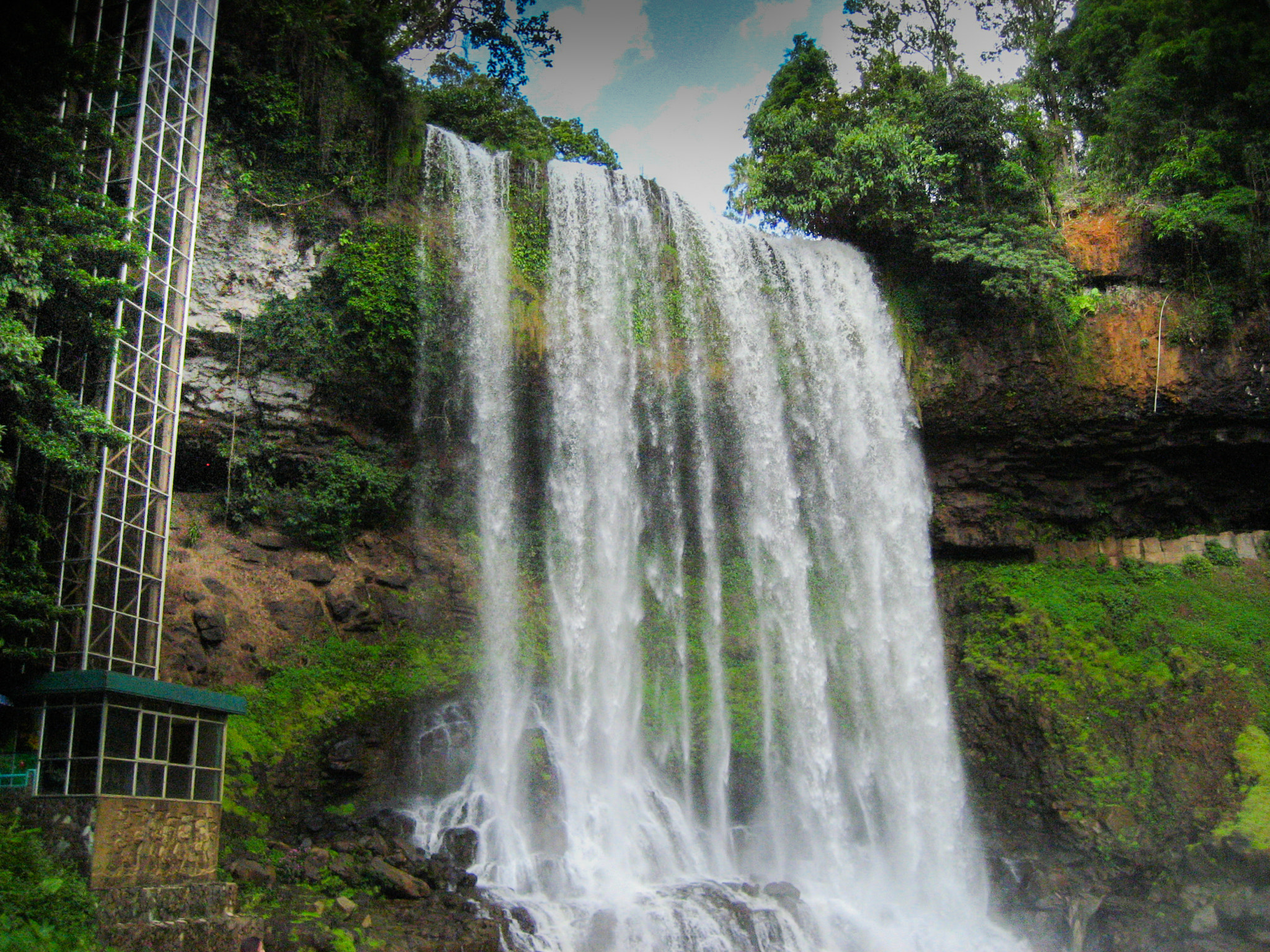 Canon DIGITAL IXUS 65 sample photo. Prenn waterfall. dalat city. vietnam photography