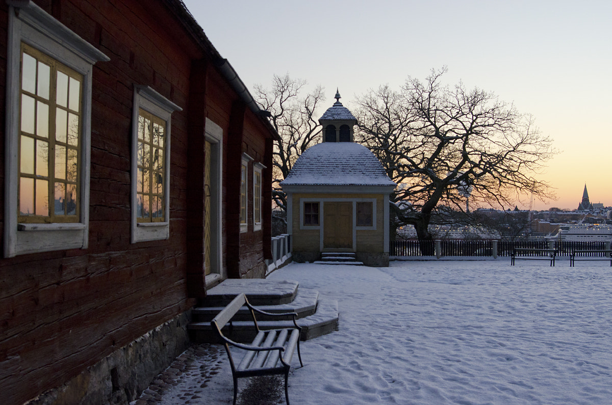 AF Zoom-Nikkor 28-70mm f/3.5-4.5D sample photo. Stansen at sundown photography