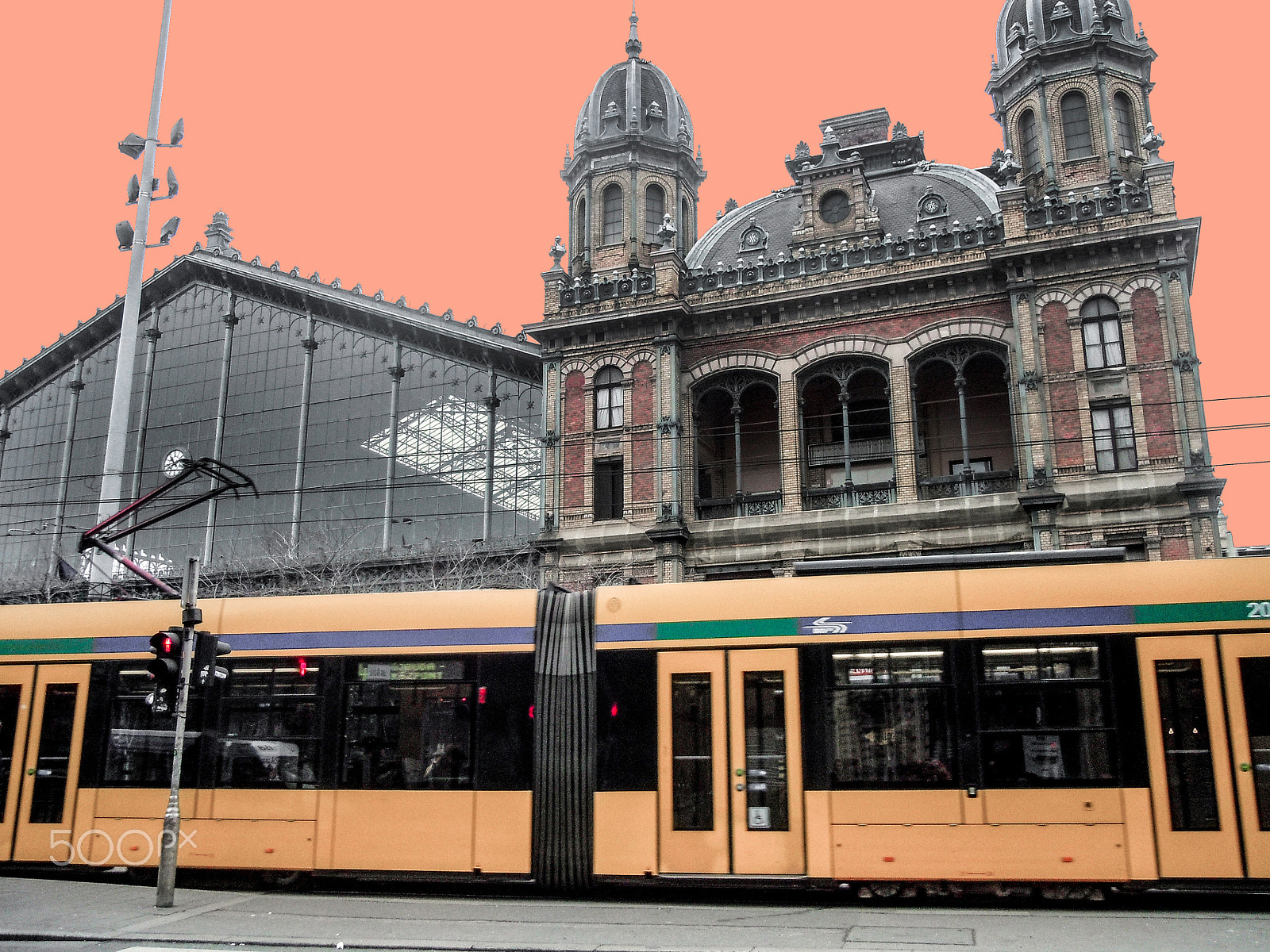 Nikon Coolpix S6000 sample photo. Transportations in budapest photography