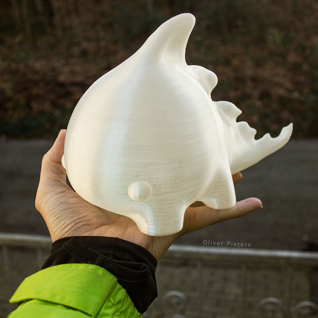 Canon EF-S 18-55mm F3.5-5.6 sample photo. Hochie dragon 3d print xl photography